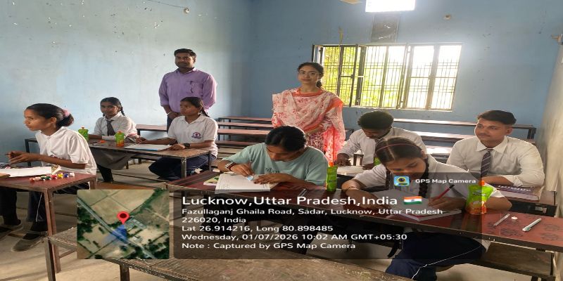 Chitrakala Competition in Blue Bird School, Allu Nagar Diguria under Dikshotsav 2026