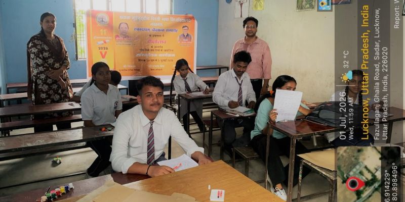 Kahani lekhan Competition in Blue Bird School, class 9-12, under Dikshotsav 2026
